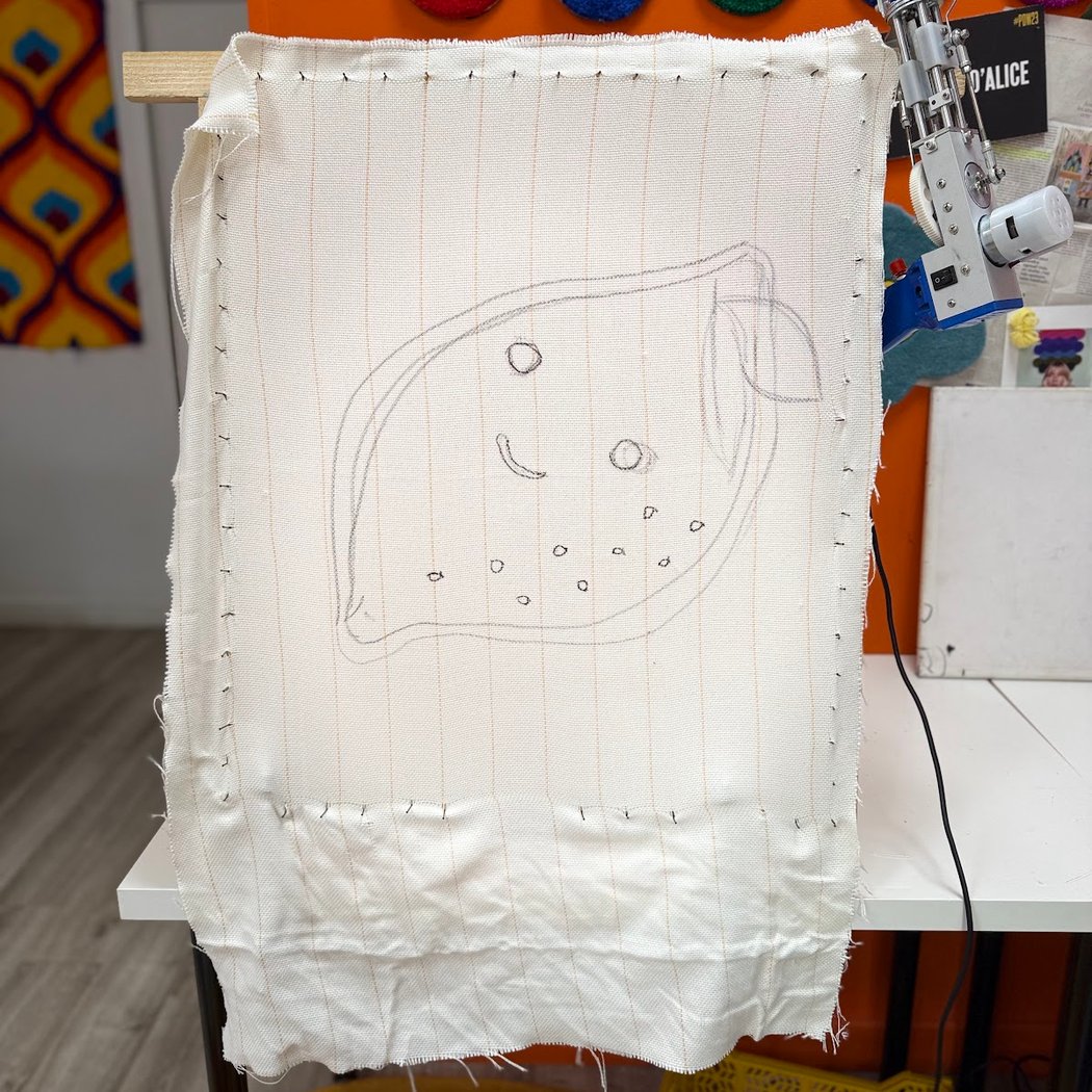 Les Ateliers d'Alice - cours de tufting 2